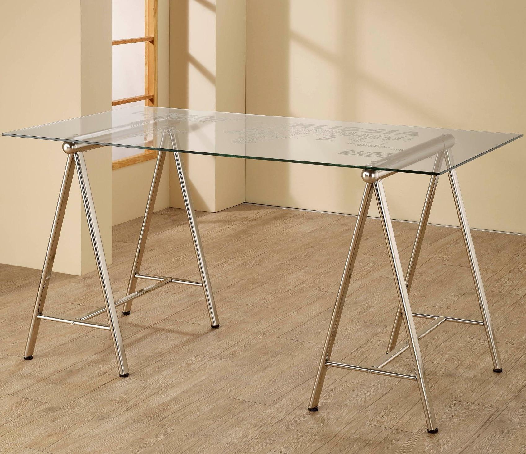 Coaster 801504 World Map Writing Desk Del Sol Furniture Table Desks